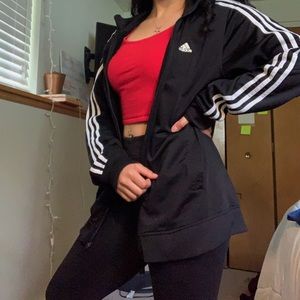 Adidas zip up jacket